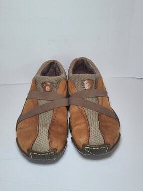 Teva Womens Brown and Olive Slip-On Sneakers